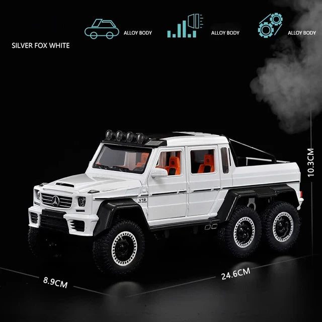 1:20 Diecast Mercedes Benz Off-Road 6x6 AMG