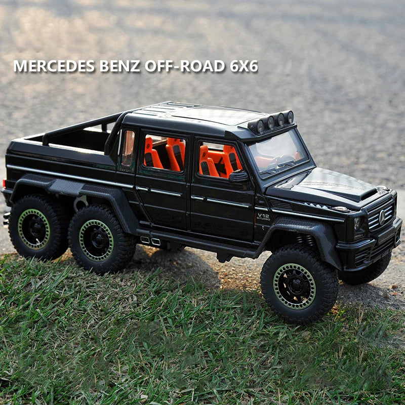 1:20 Diecast Mercedes Benz Off-Road 6x6 AMG