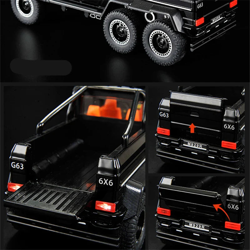 1:20 Diecast Mercedes Benz Off-Road 6x6 AMG