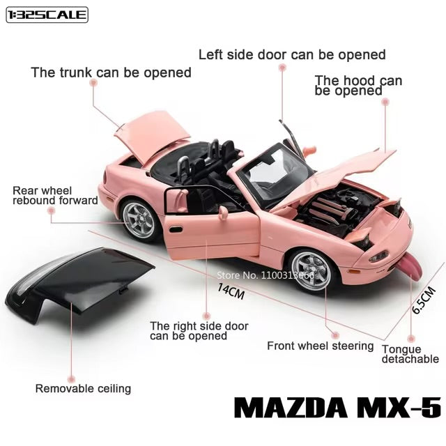 1:32 Diecast Mazda MX 5