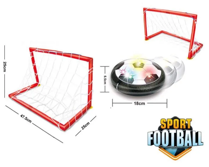 Mini Floating Hover Football With 2 Goal Posts