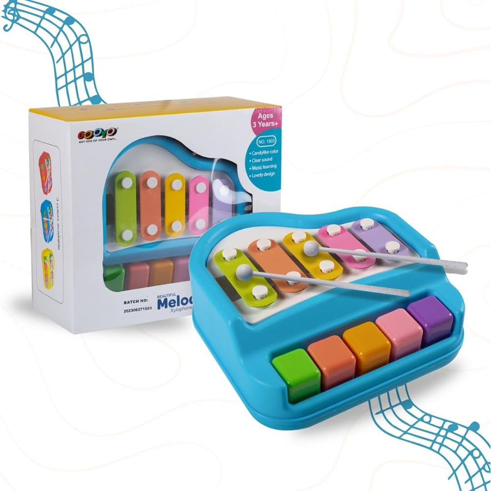 2 IN 1 PIANO & XYLOPHONE