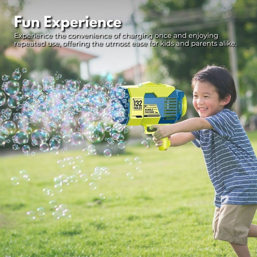 132 HOLES AUTOMATIC ELECTRIC BUBBLE GUN