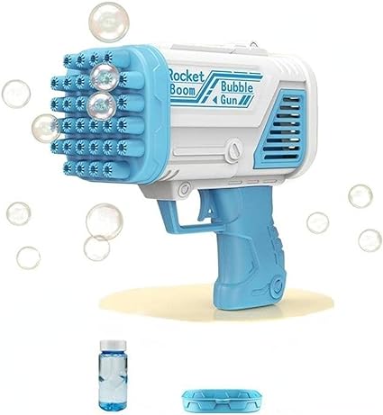 Electric Bazooka Boom Feast Bubble Gun