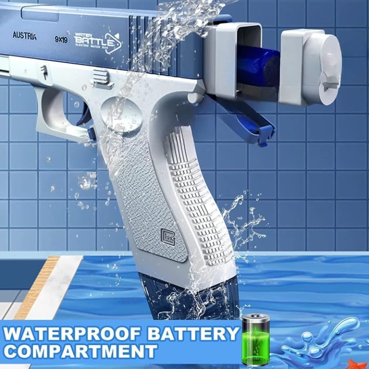 Electric Rechargeable Continuous Emission Water Gun