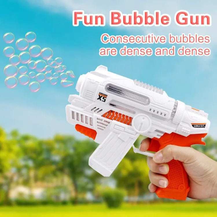 Lighting & Musical Bubble Machine Gun