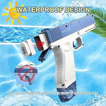 Electric Rechargeable Continuous Emission Water Gun