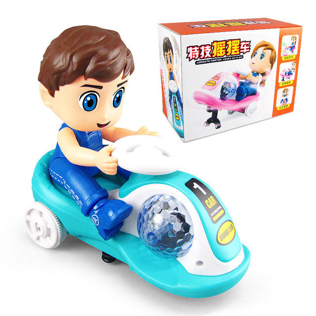 Electric Stunt Swing Car Toy