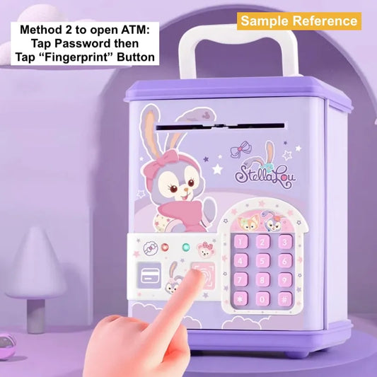 Stella Lou  Money Safe Bank With Finger Print Sensor