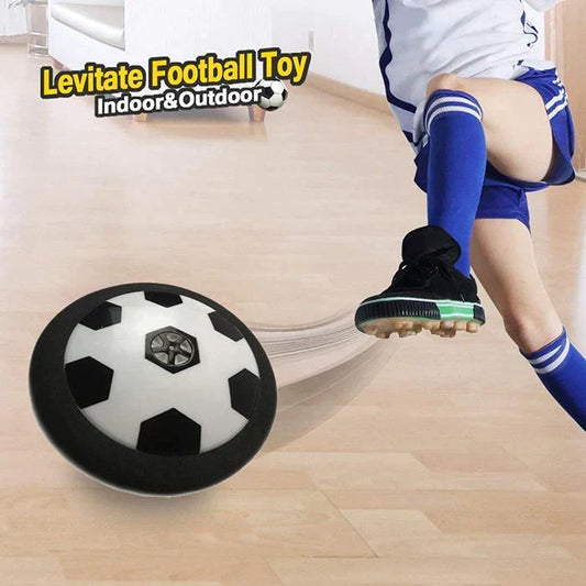 Children Hover Soccer Ball With 2 Goals