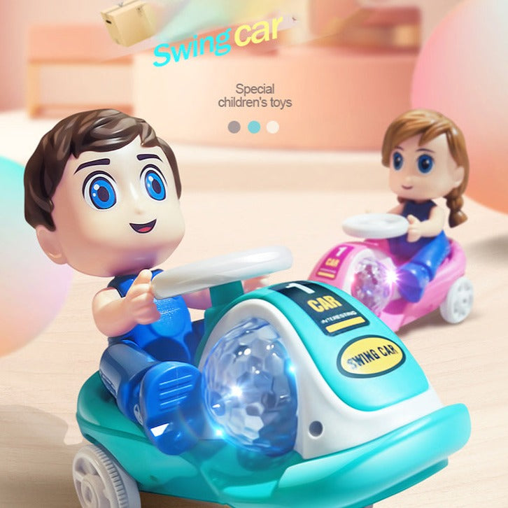 Electric Stunt Swing Car Toy