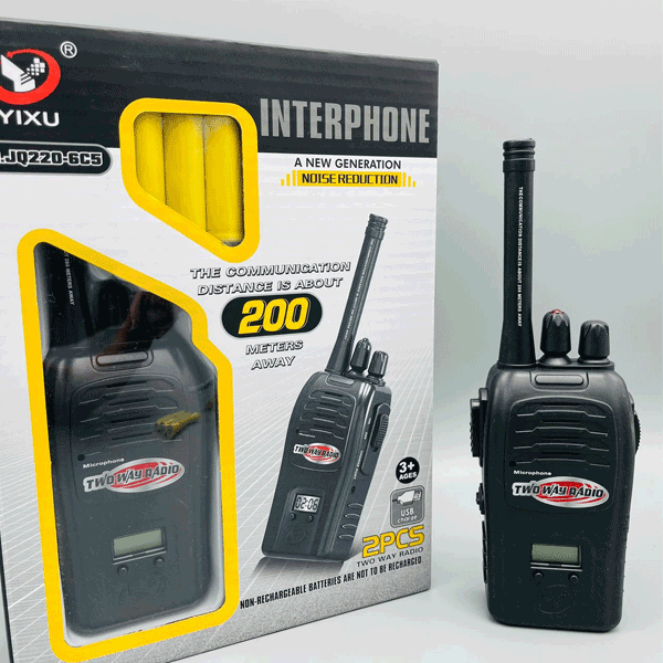 WIRELESS HIGH QUALITY WALKIE TALKIE - 2 PCS