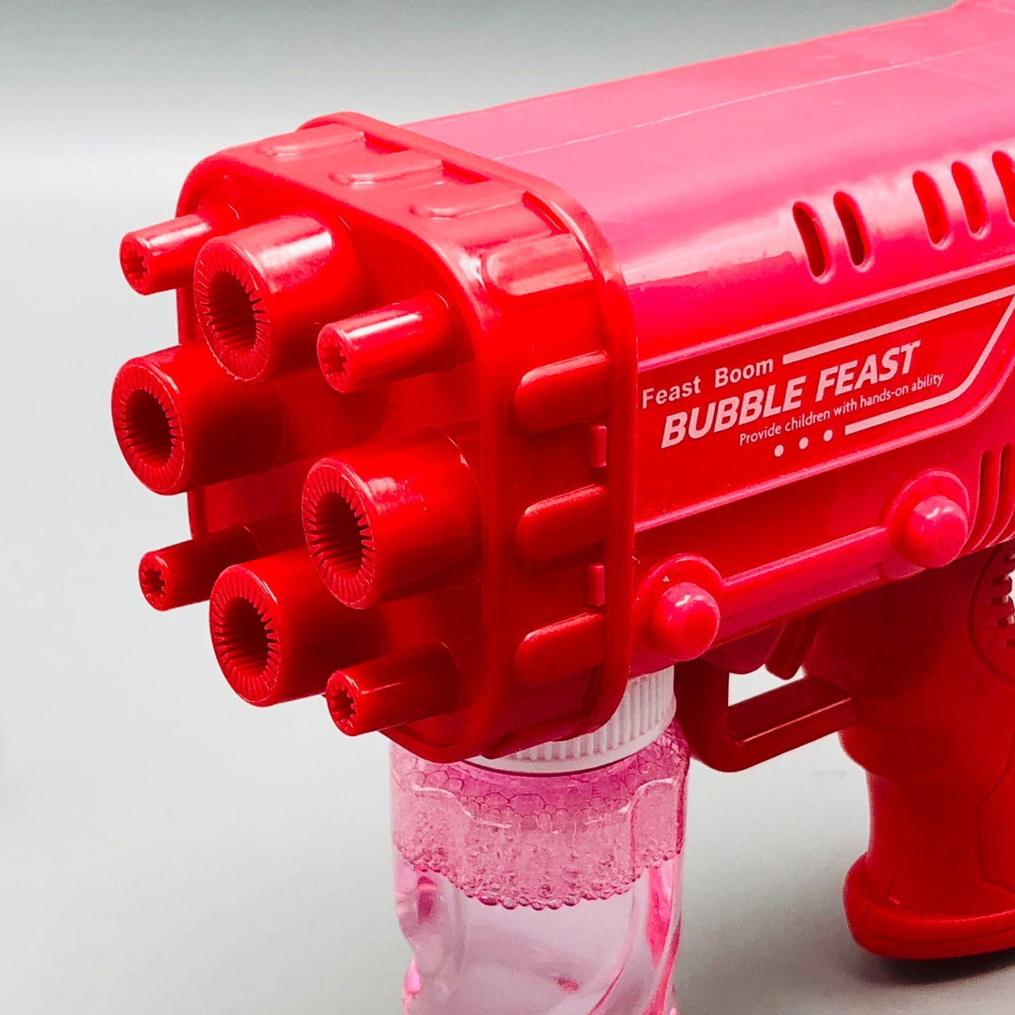 Electric Bazooka Boom Feast Bubble Gun