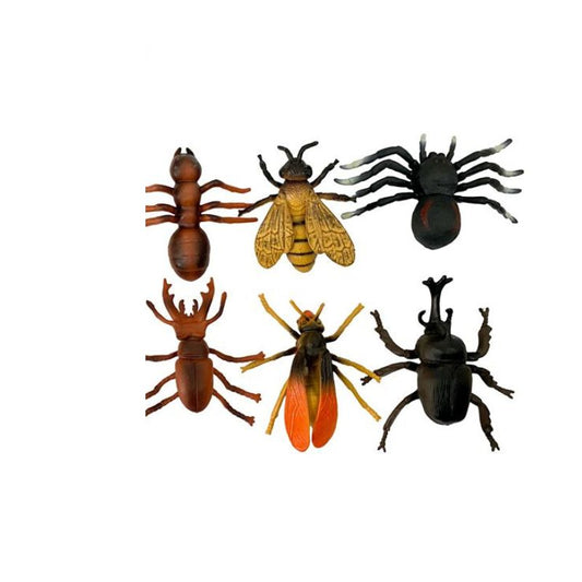 6Pcs Realistic Insects Figures Toys