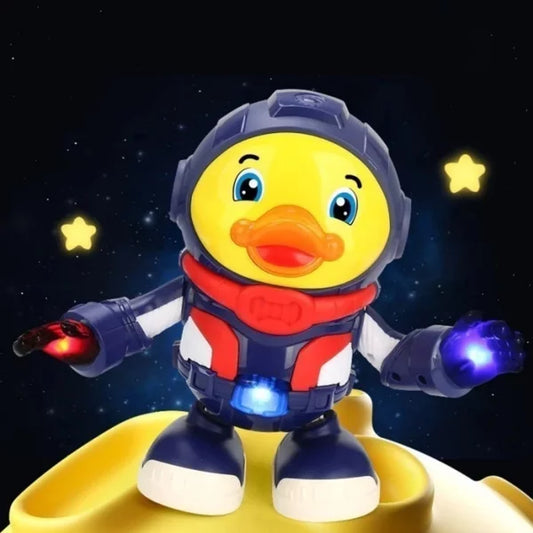 Space Astronaut Dancing Duck Toy