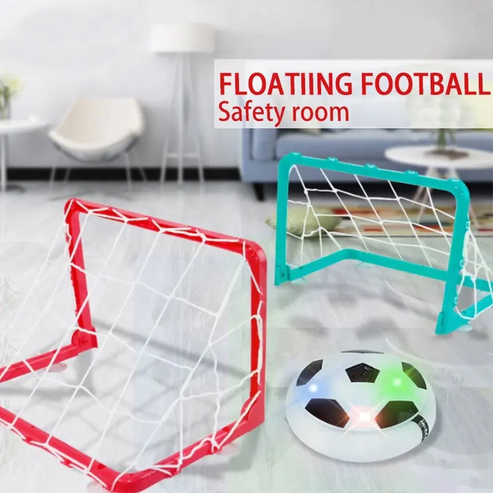 Magic Floating Hover Ball with 2 Portable Goal Posts and Colorful Lights