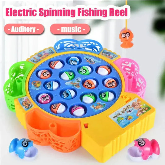 15PCS ELECTRIC MUSICAL FISHING GAME