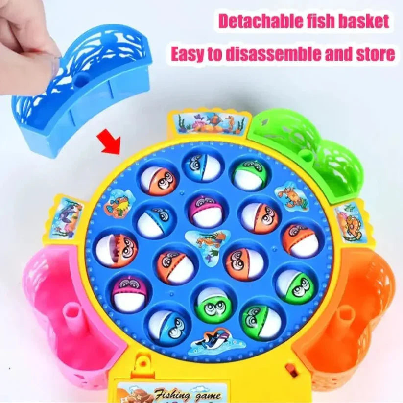 15PCS ELECTRIC MUSICAL FISHING GAME