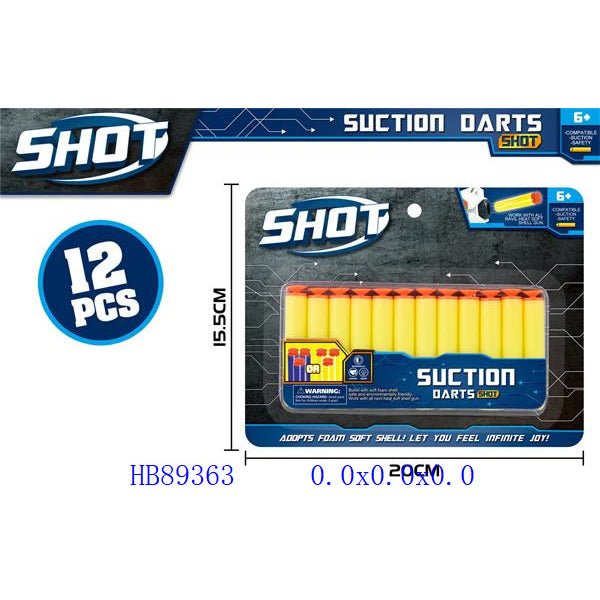 Suction Darts Shot | Pack of 12