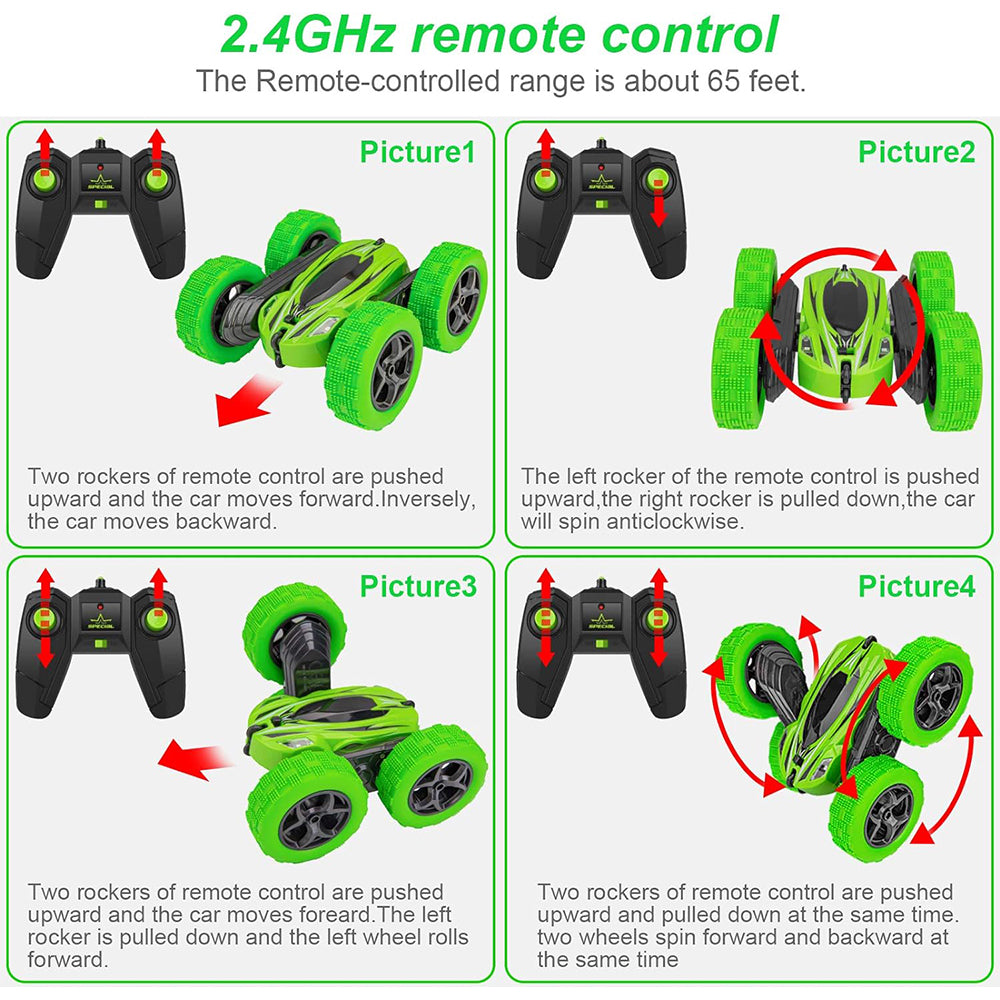 360 ROTATION RC STUNT CAR